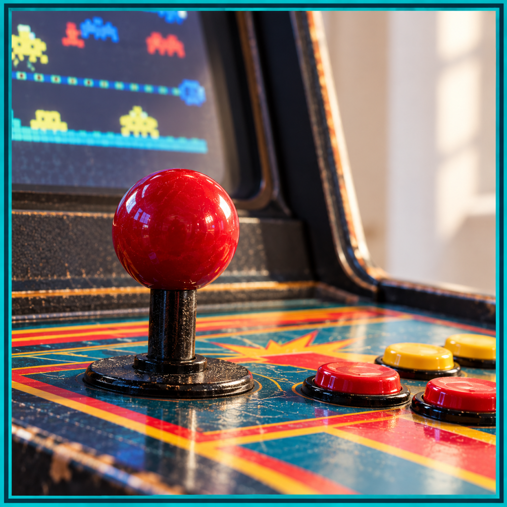 Nostalgic Arcade Control Panel